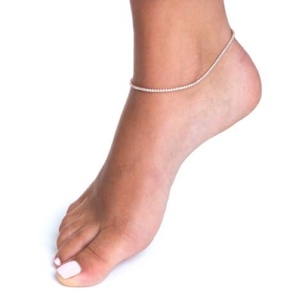 Pink Tennis Anklet